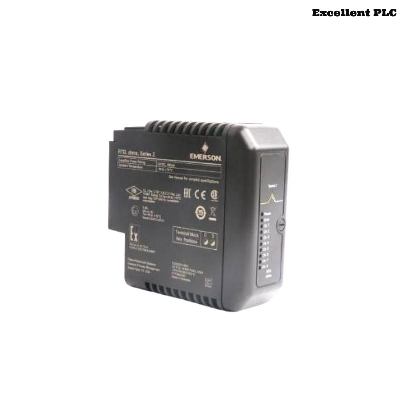 Emerson KJ3225X1-BA1 12P4174X042 RTD/ Resistance Input Card